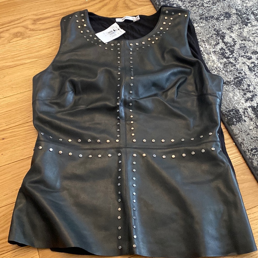 Bailey44 black leather top